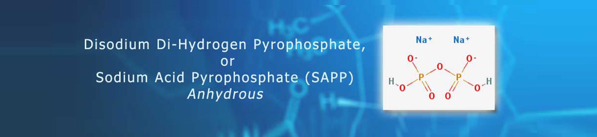 manufacturer of phosphate chemicals