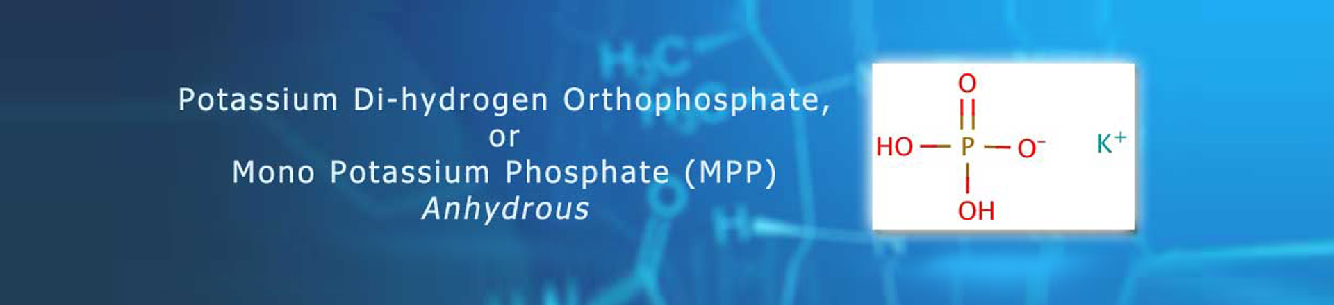 manufacturer of phosphate chemicals