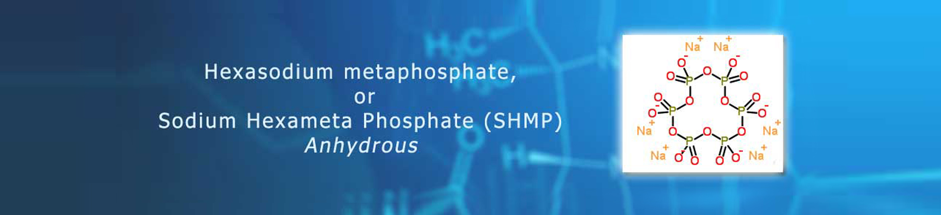 manufacturer of phosphate chemicals